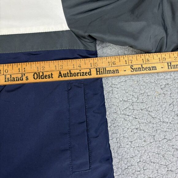 Boys Jacket CHEROKEE size XS 4-5 Blue Gray reversible fleece Polyester coat - Picture 5 of 11